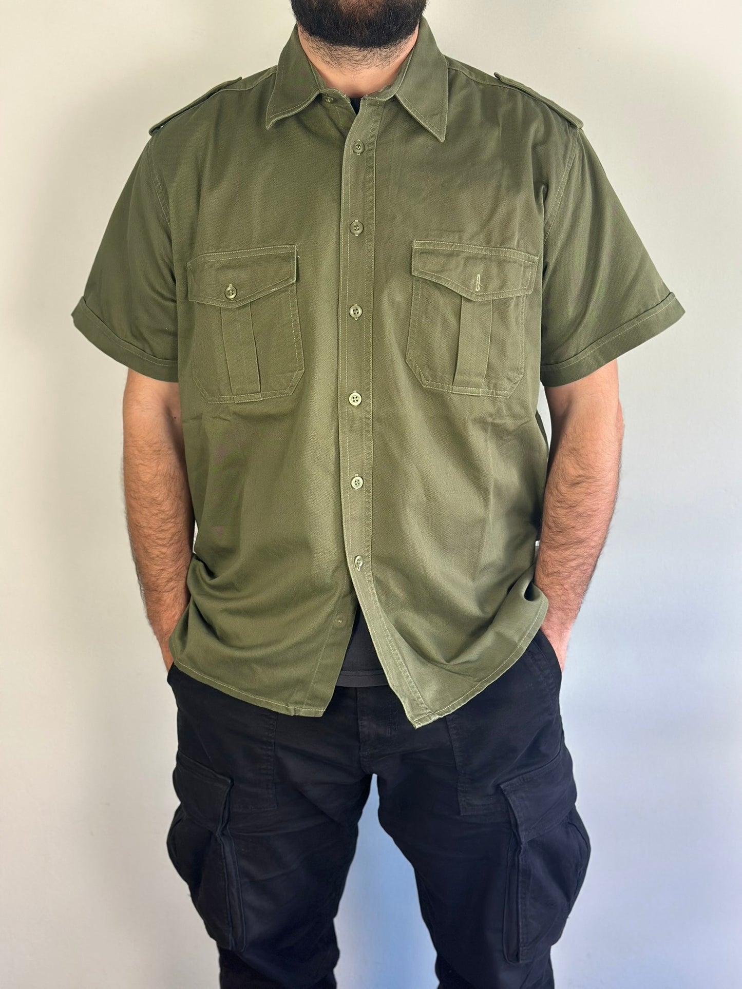 Vintage Khaki Shirt