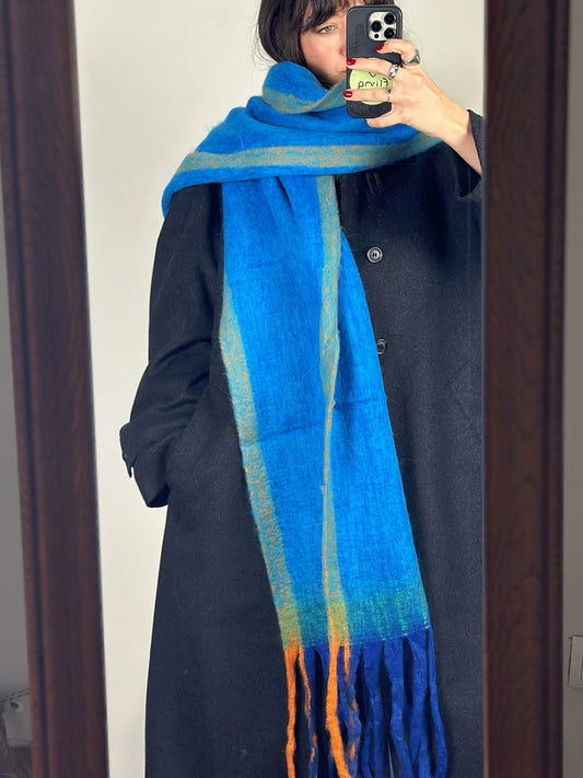 Blue Scarf