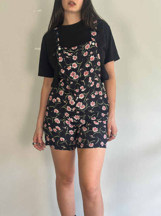 Vintage Floral Overall
