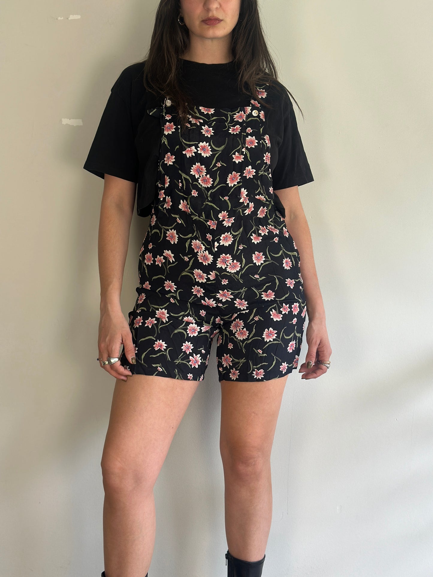 Vintage Floral Overall