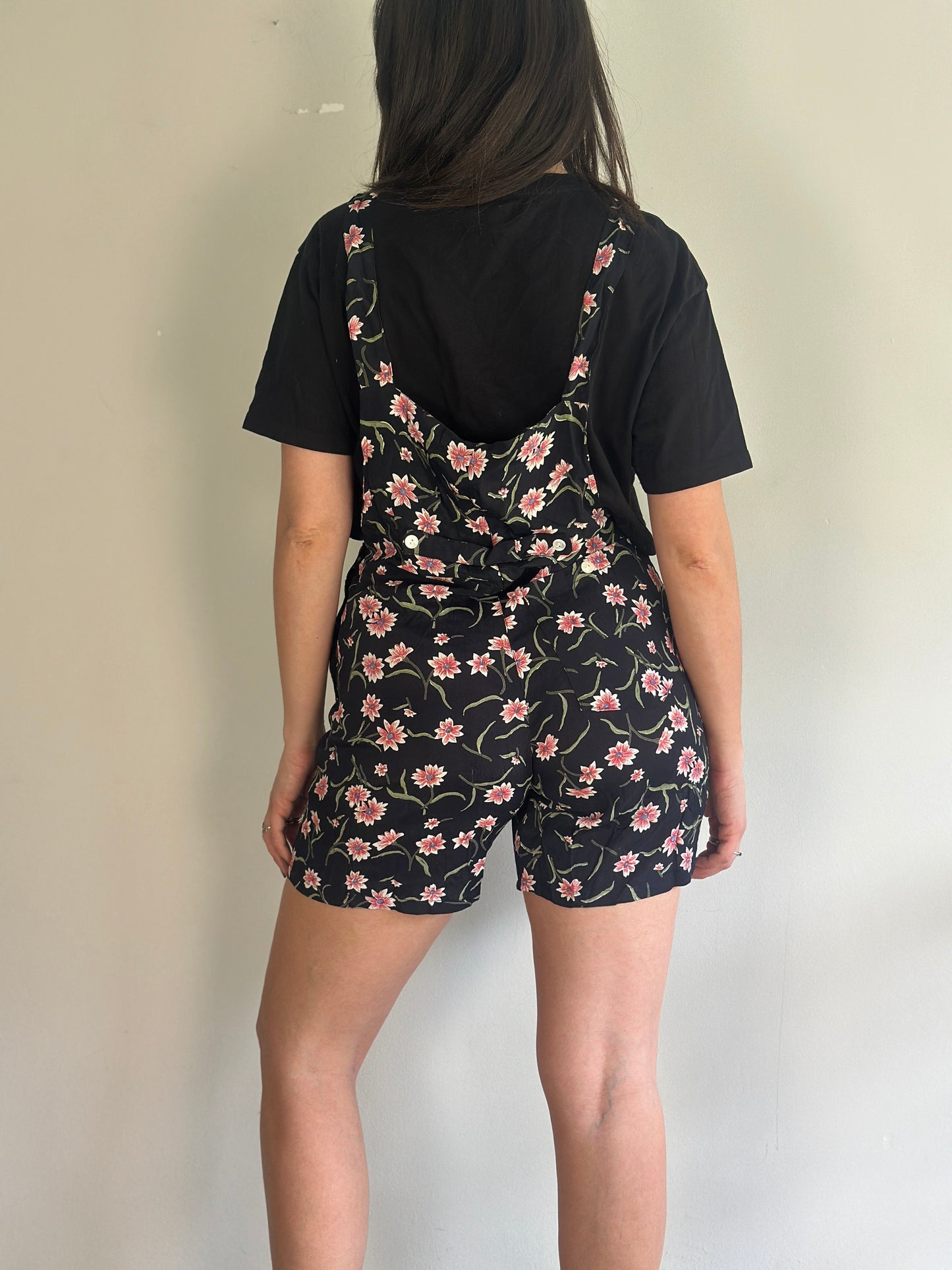 Vintage Floral Overall