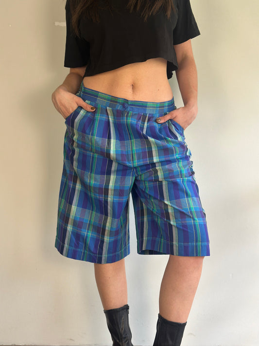 Vintage Plaid Bermuda
