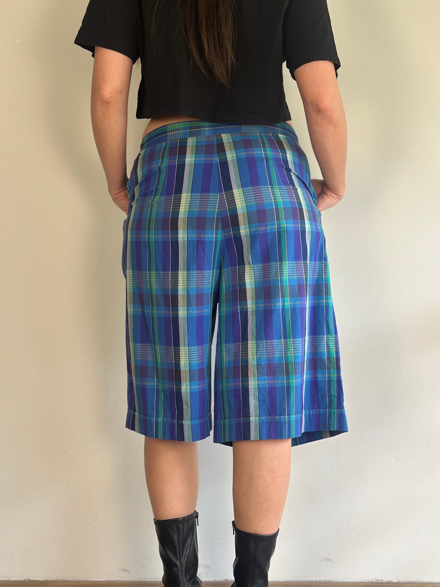 Vintage Plaid Bermuda