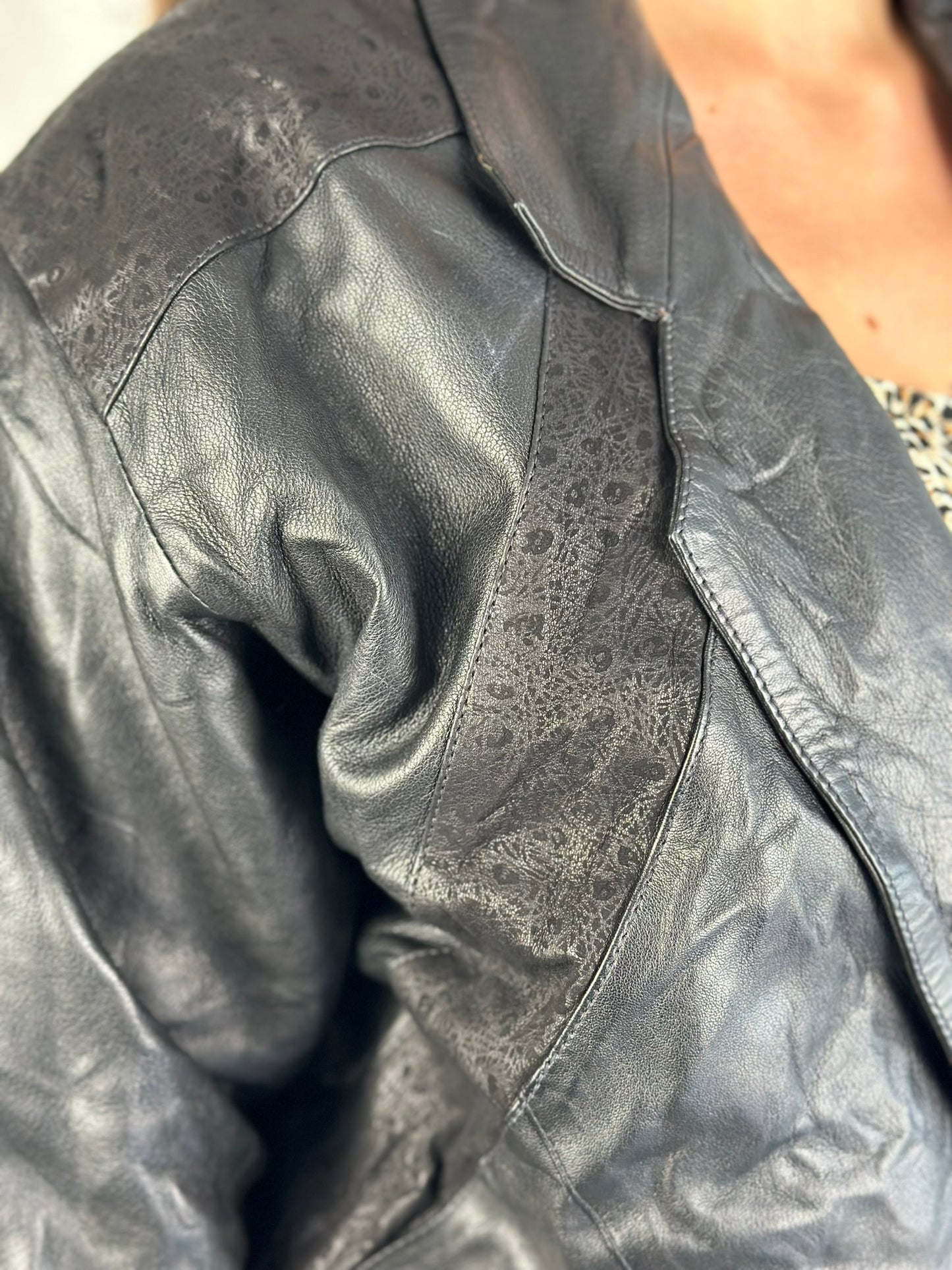 Vintage 80s Leather Jacket