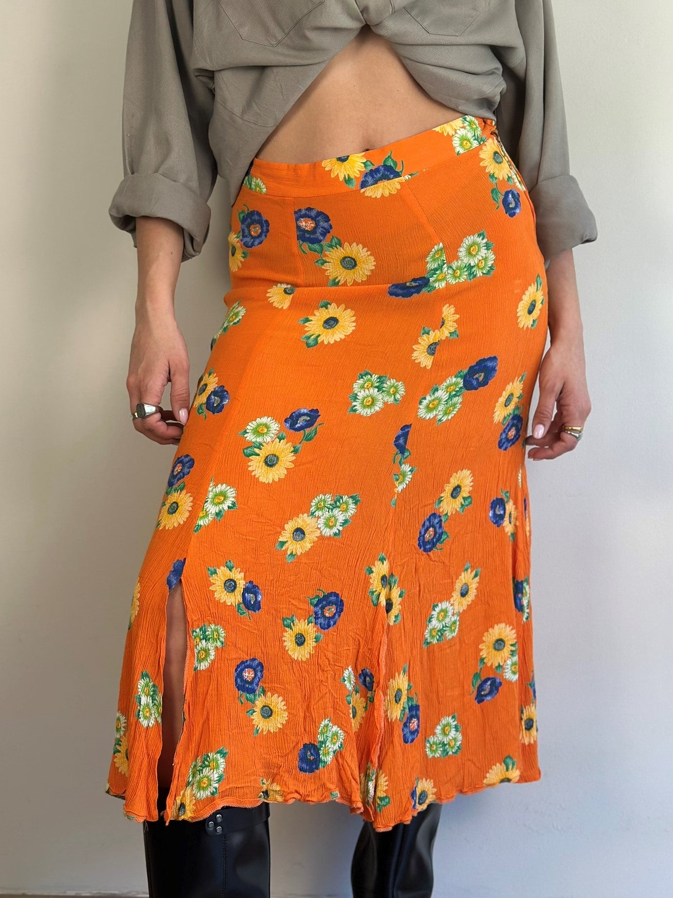 Vintage Floral Skirt