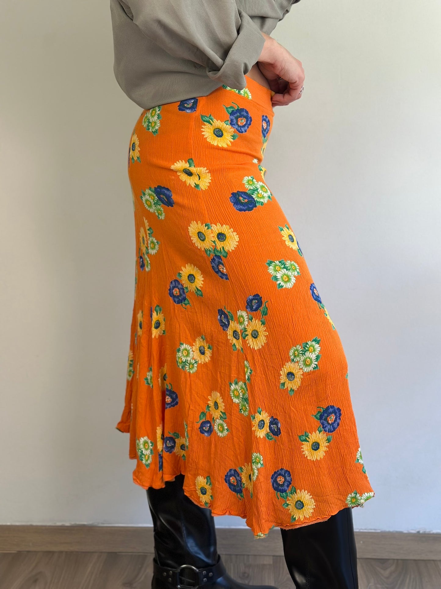 Vintage Floral Skirt