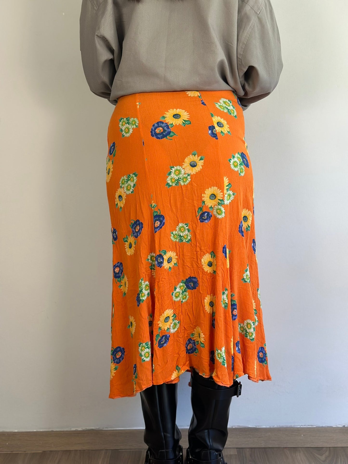 Vintage Floral Skirt