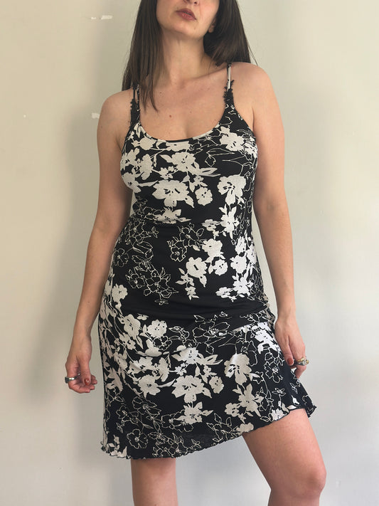 Vintage Midi Floral Dress
