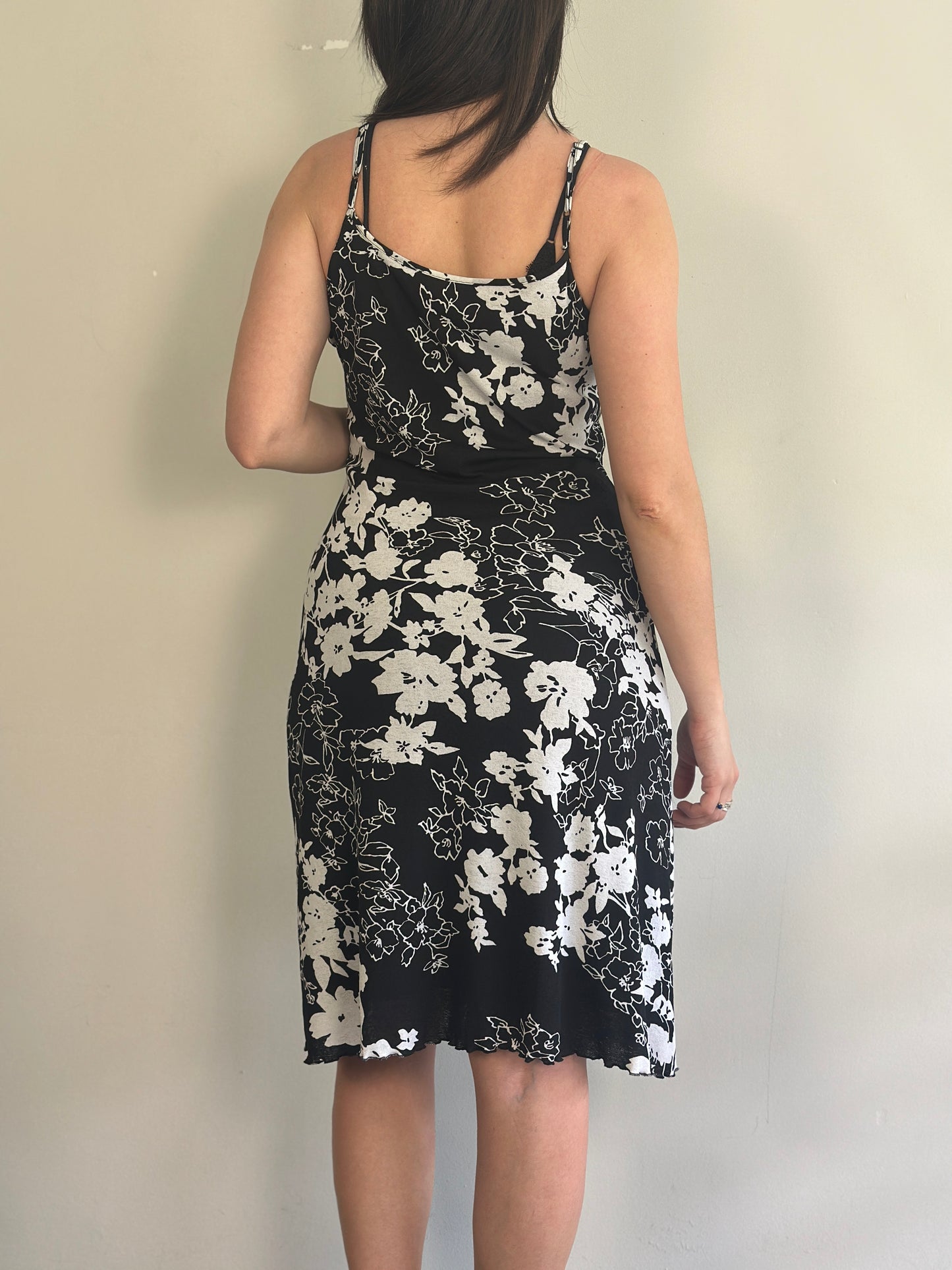 Vintage Midi Floral Dress
