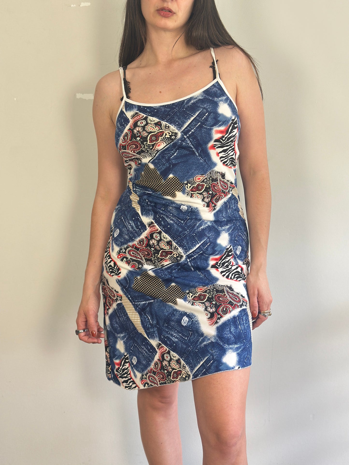 Vintage Asymmetrical Dress