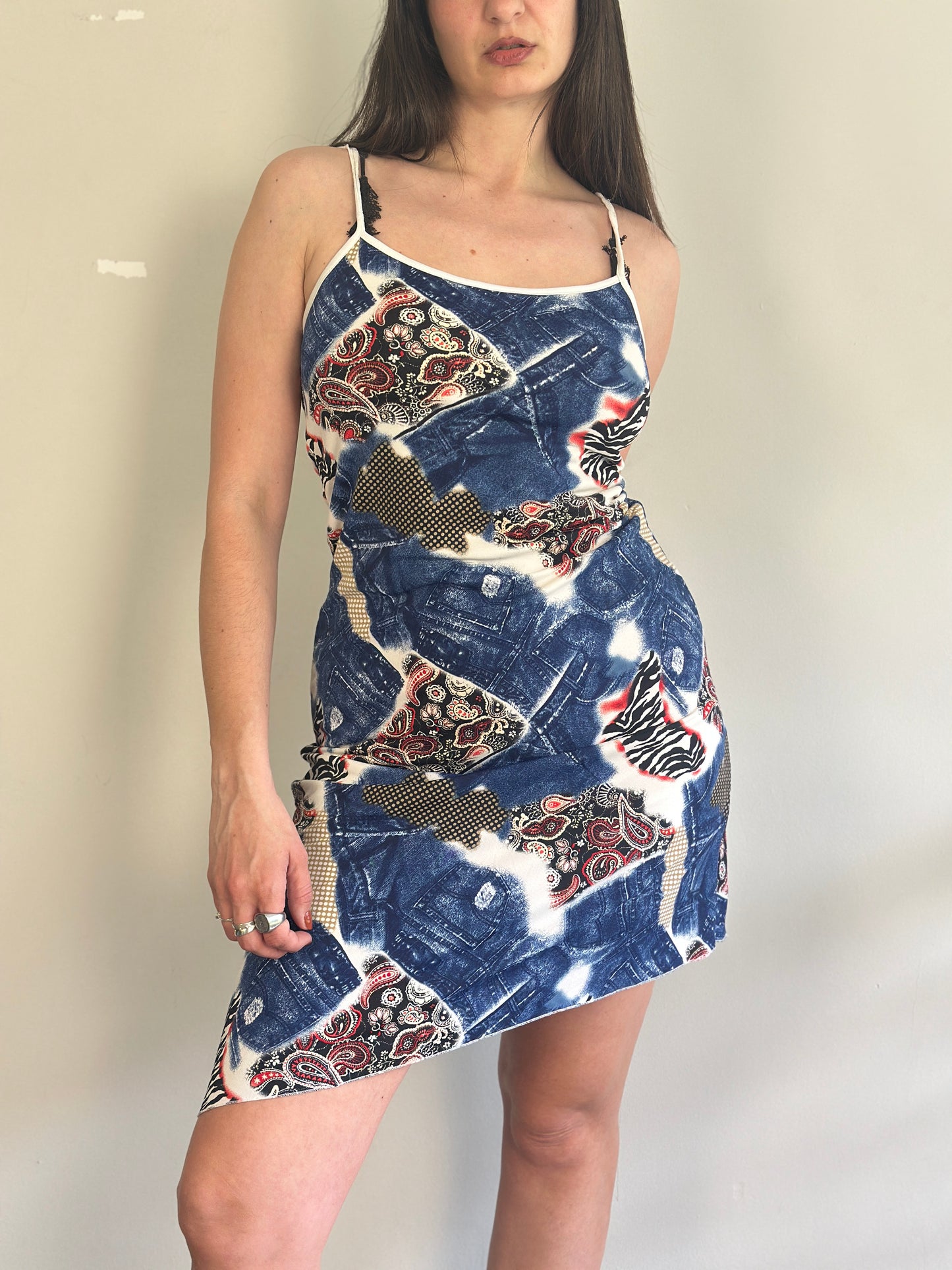 Vintage Asymmetrical Dress
