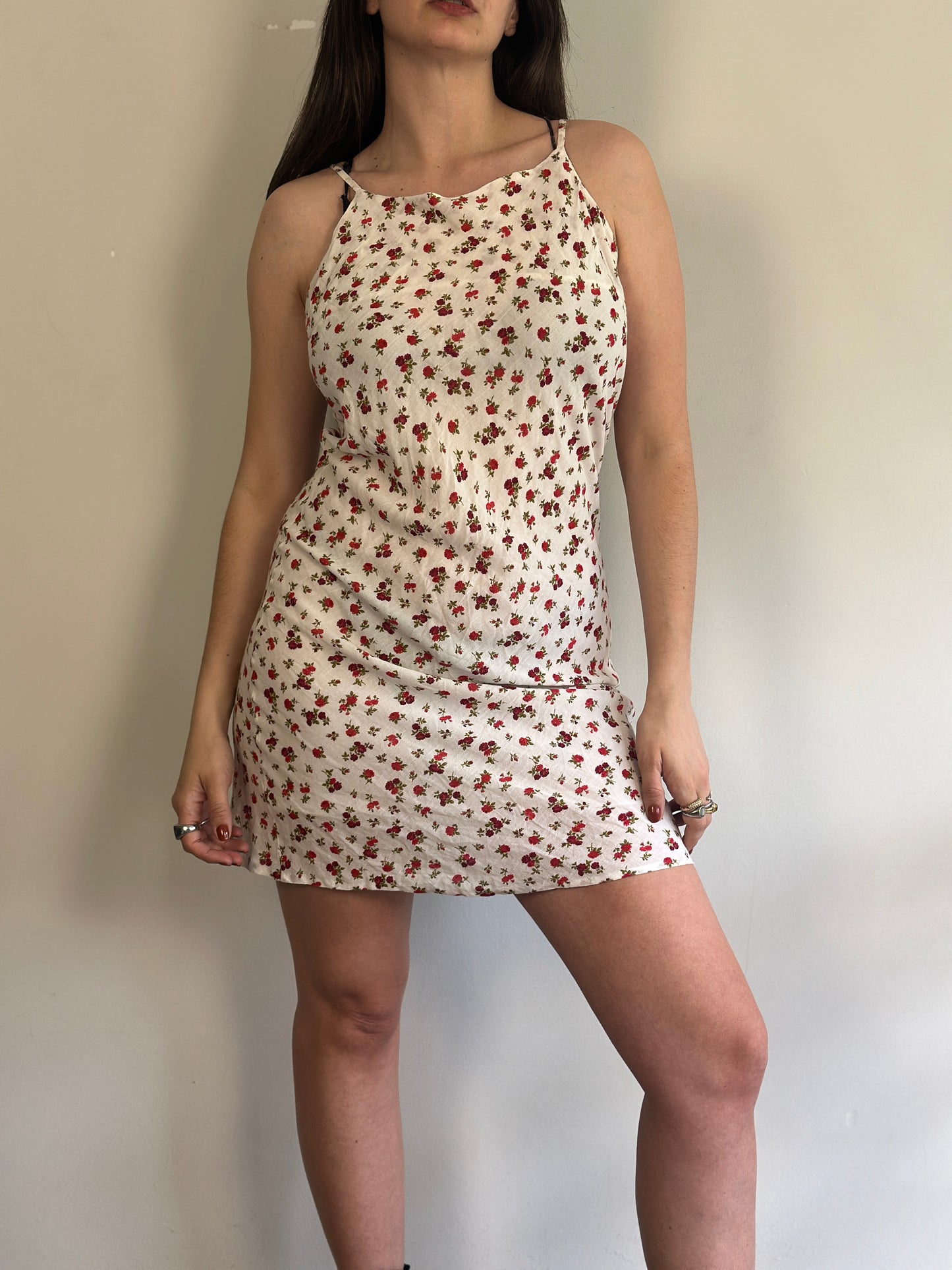Floral 90s Dress