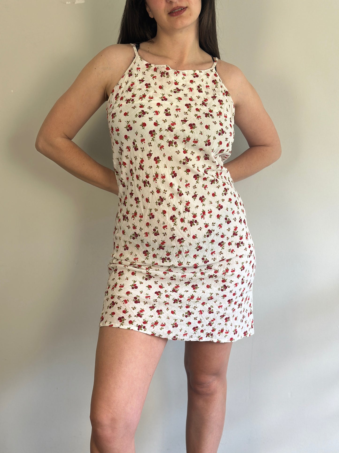 Floral 90s Dress