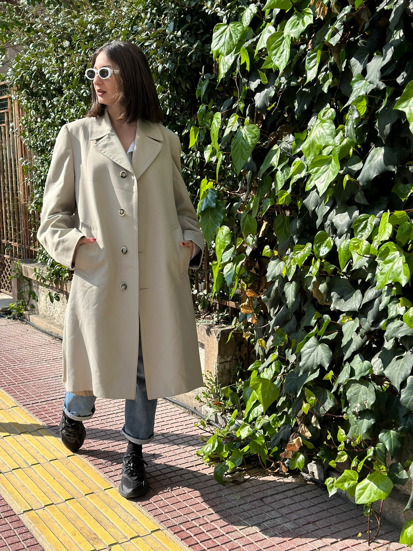 Beige Long Coat