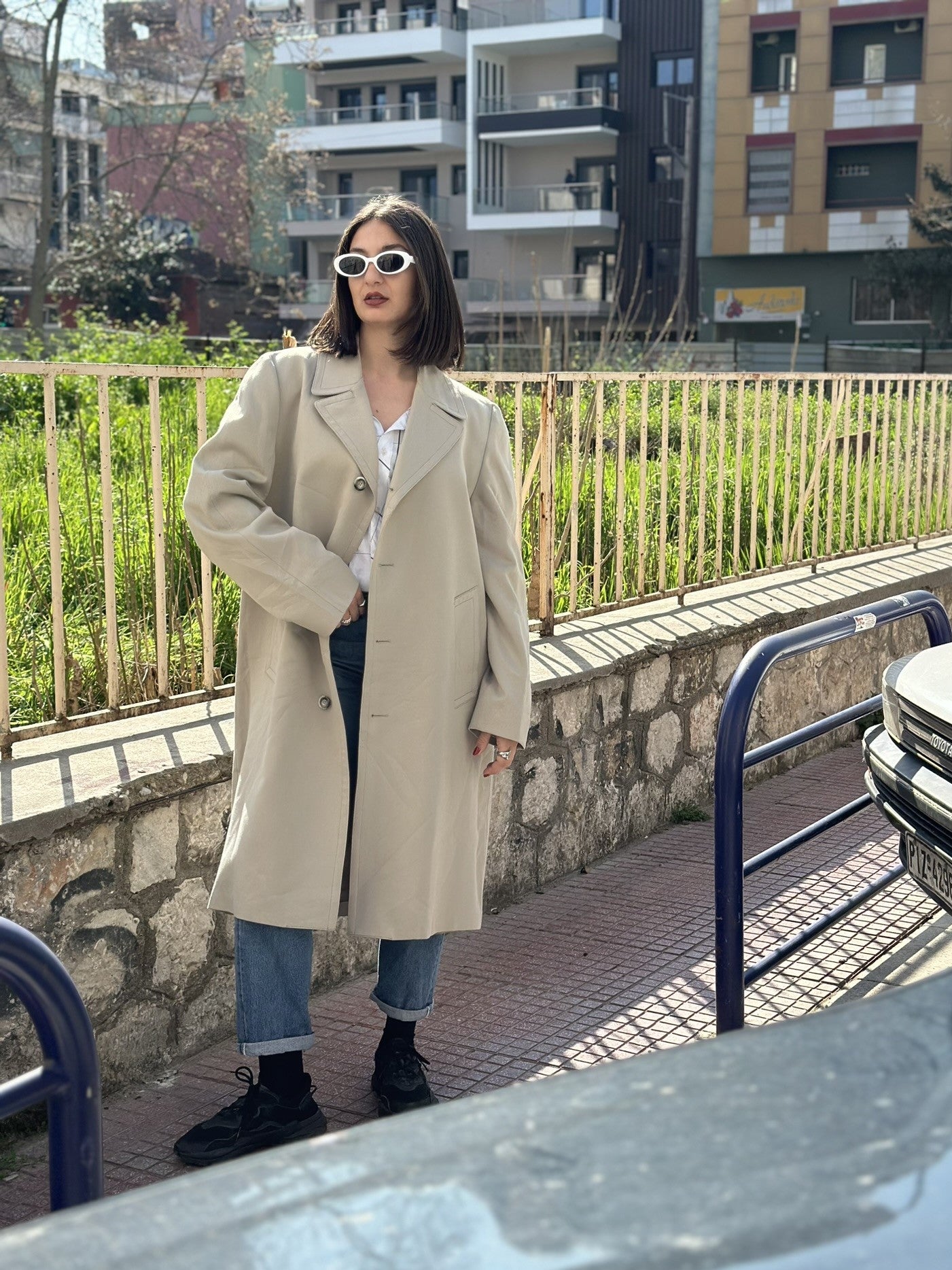 Beige Long Coat