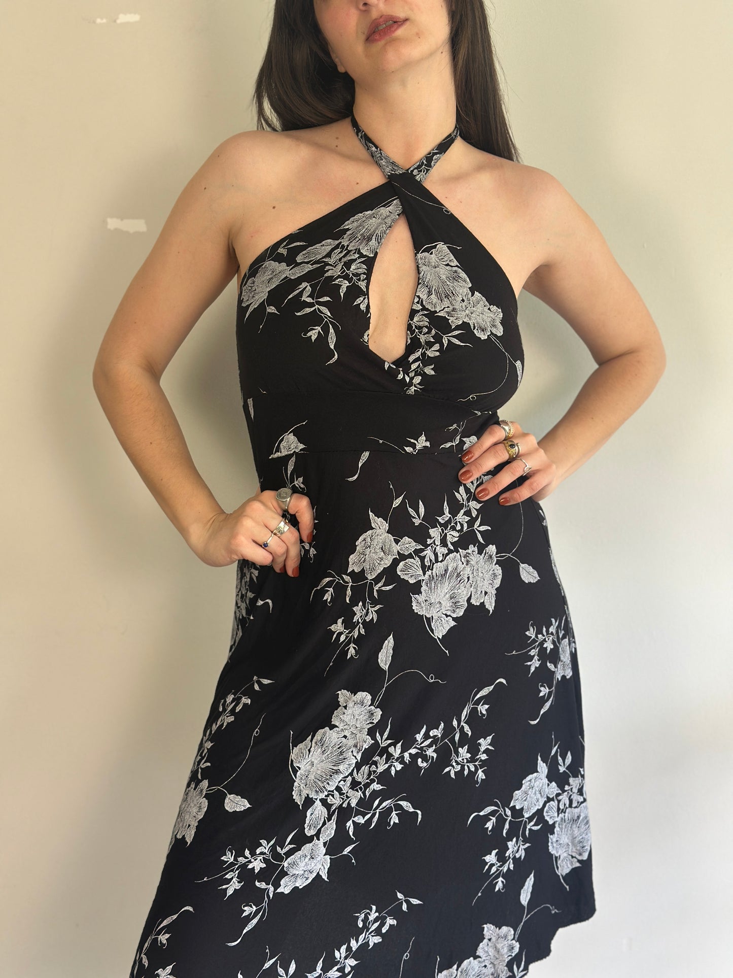 Vintage Halterneck Dress