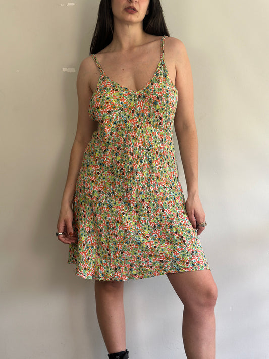 Vintage Floral Dress
