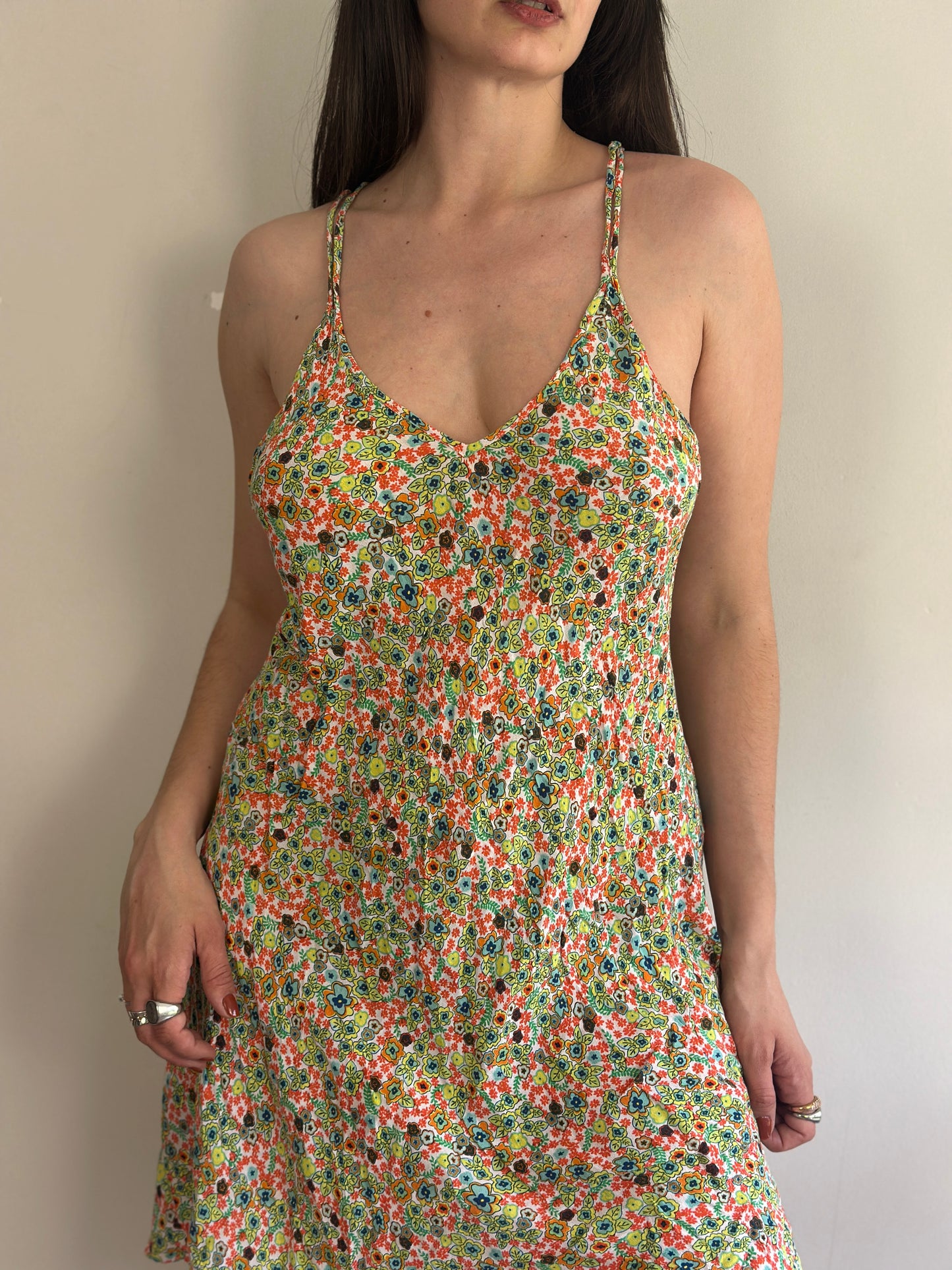 Vintage Floral Dress