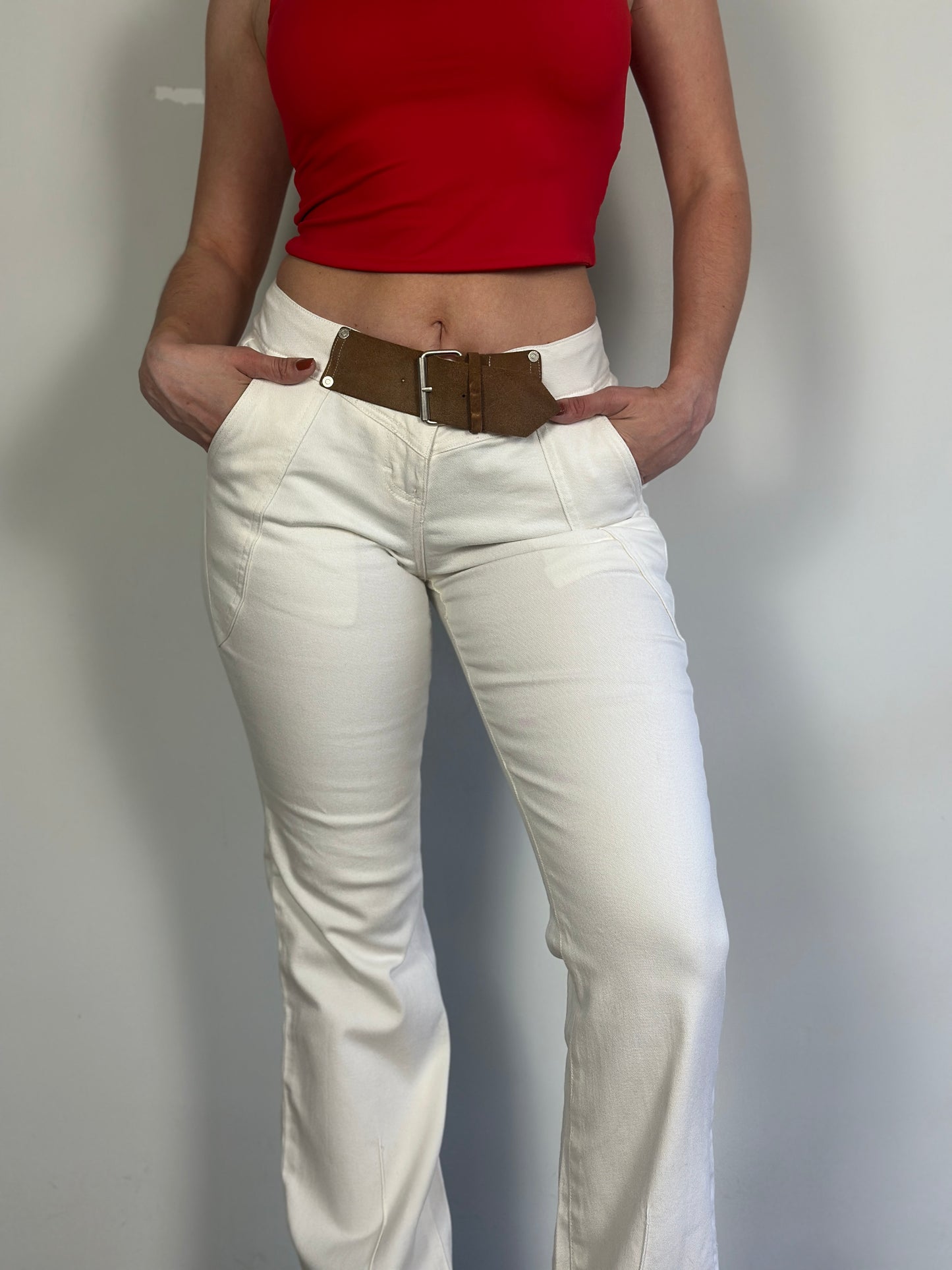 Low Waist Flare Jeans