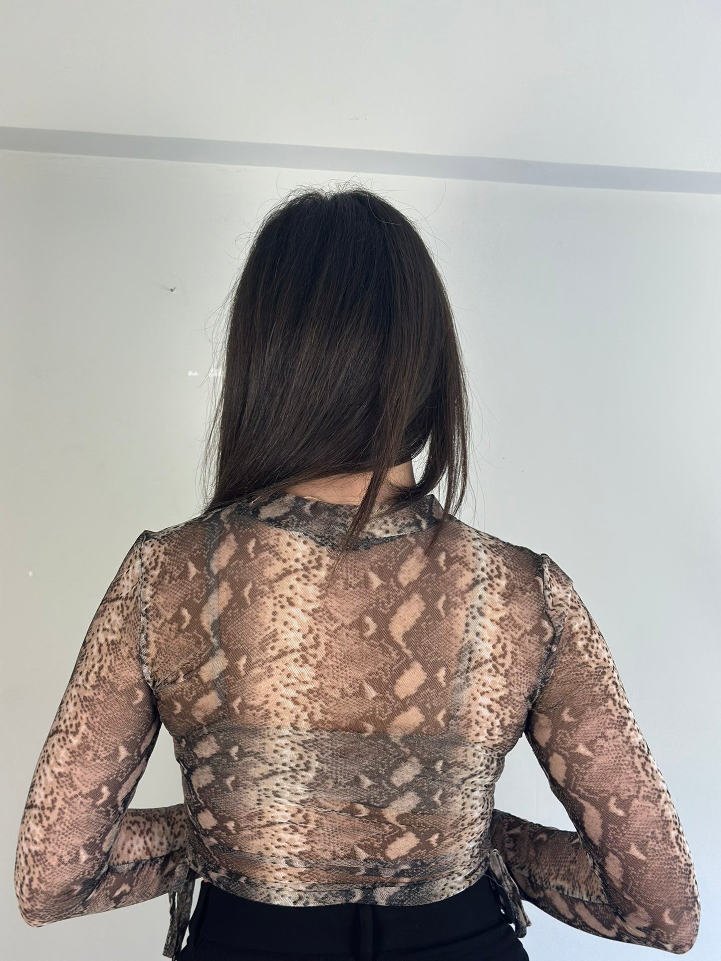 Mesh Longsleeve Top