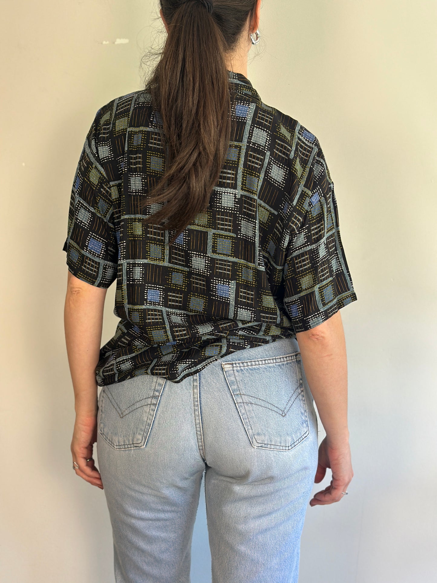 Vintage Shirt with zipper