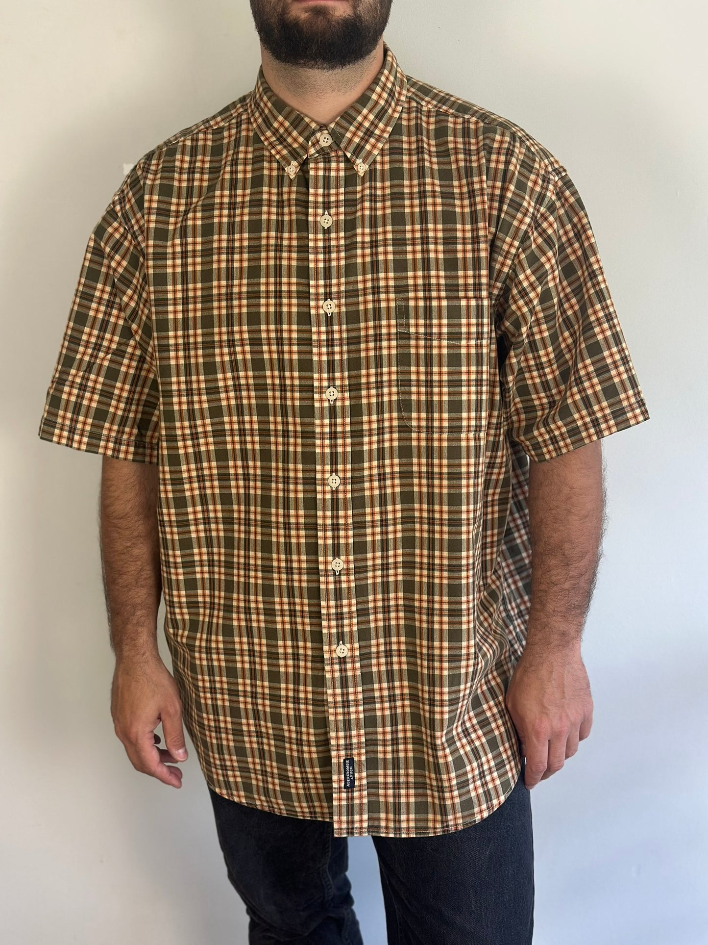 Vintage Abercrombie Plaid Shirt