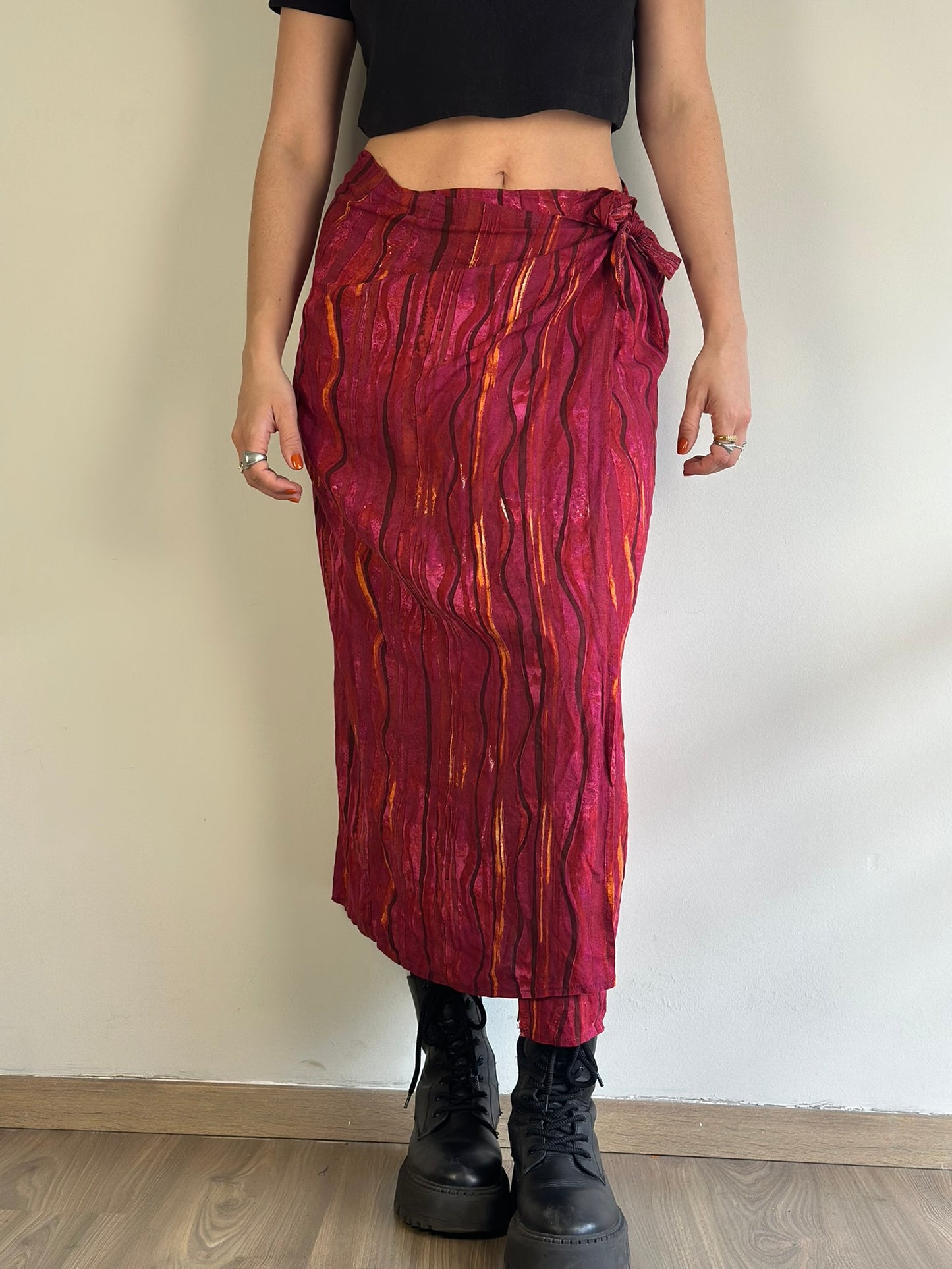 Vintage Wrap Skirt