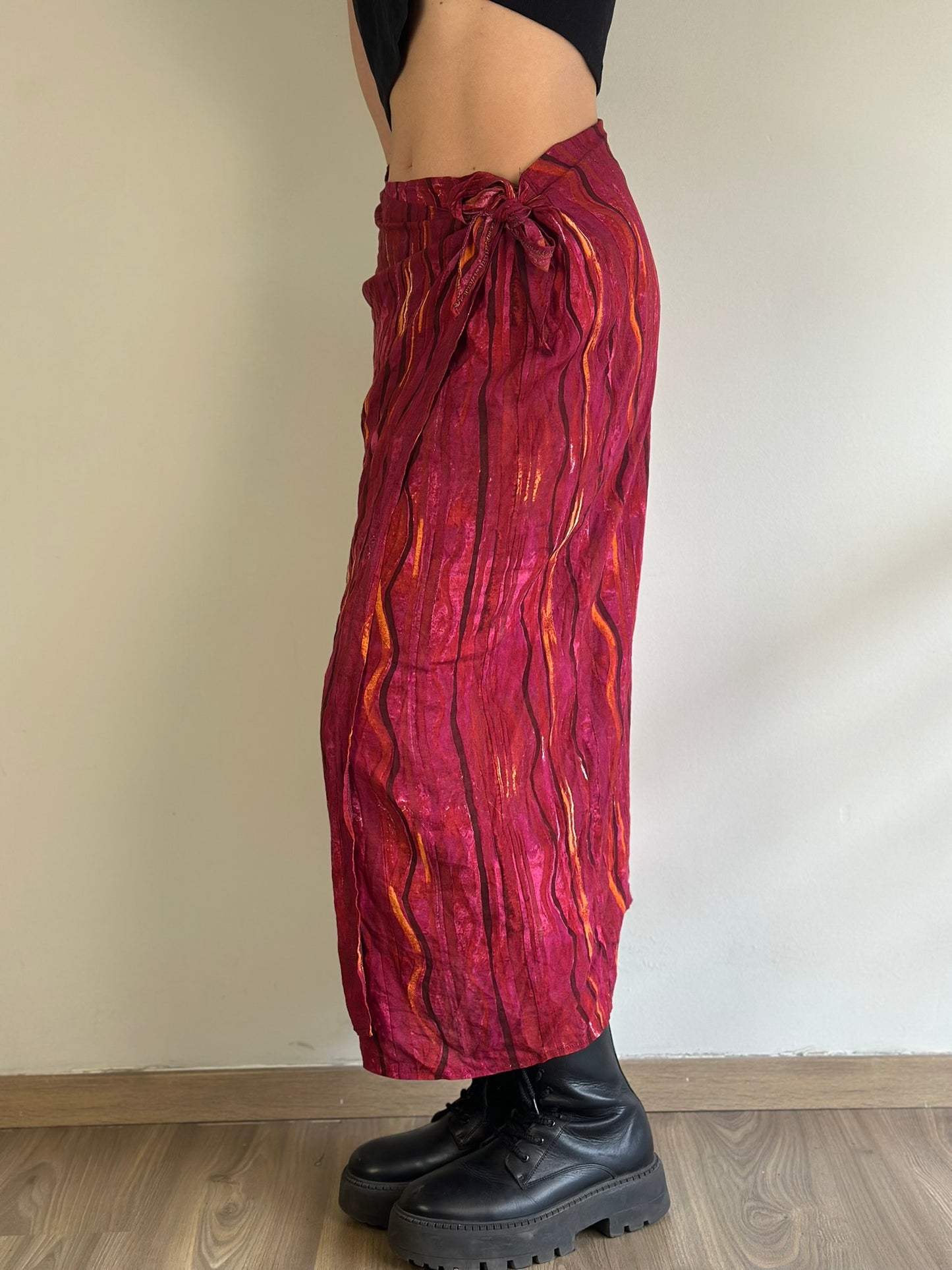 Vintage Wrap Skirt