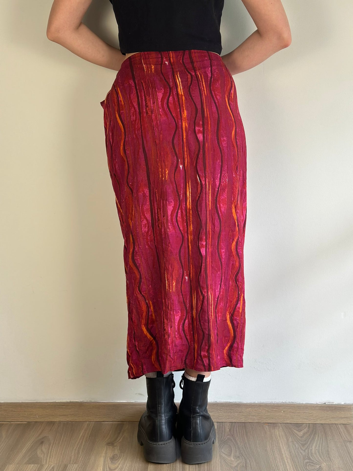 Vintage Wrap Skirt