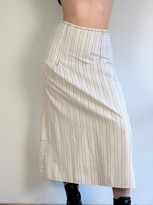Vintage Striped Skirt