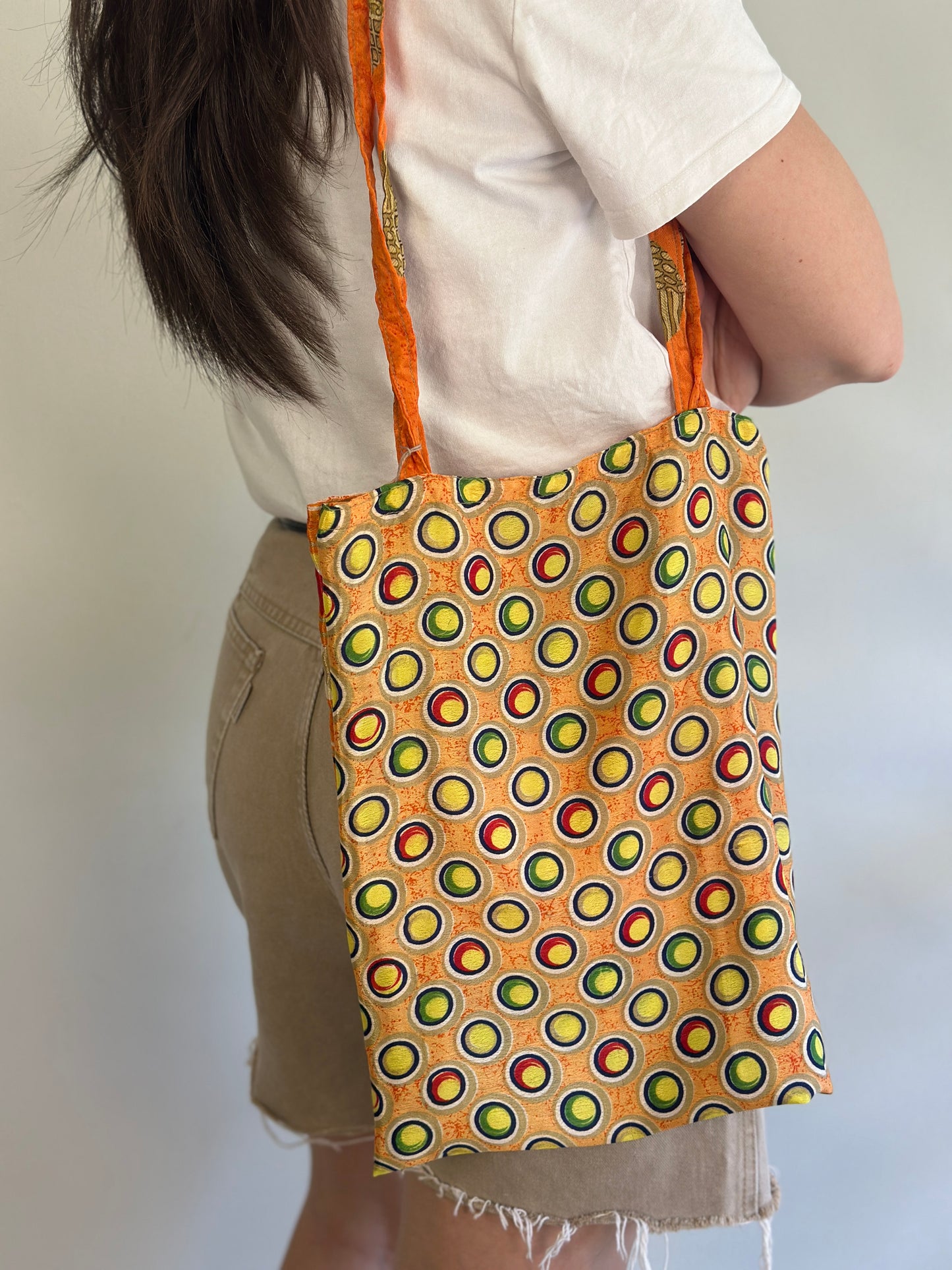 Recycled Silk Tote Bag