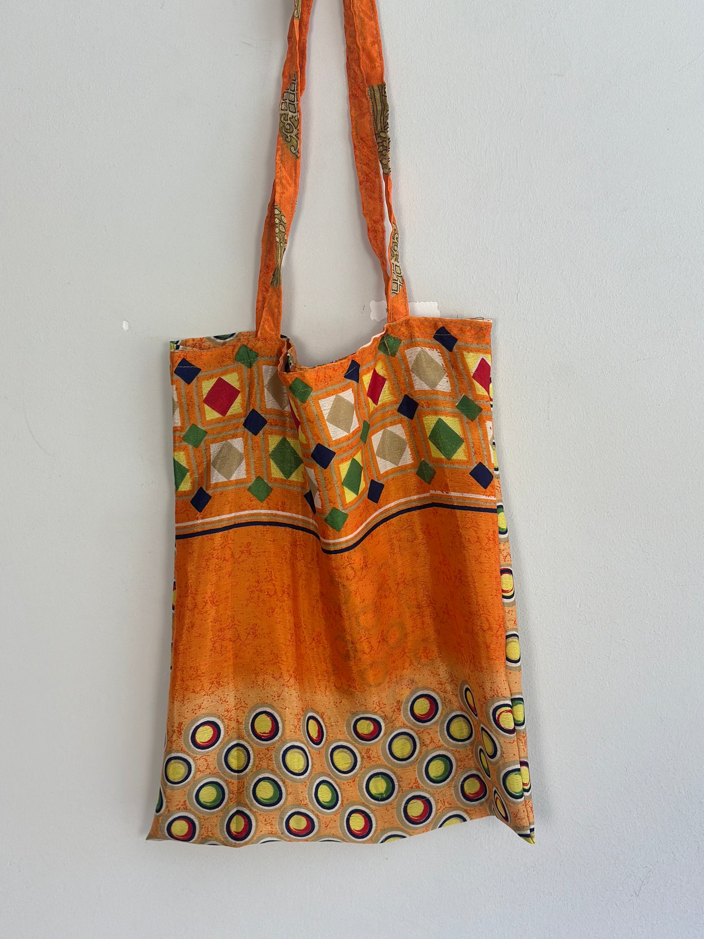Recycled Silk Tote Bag