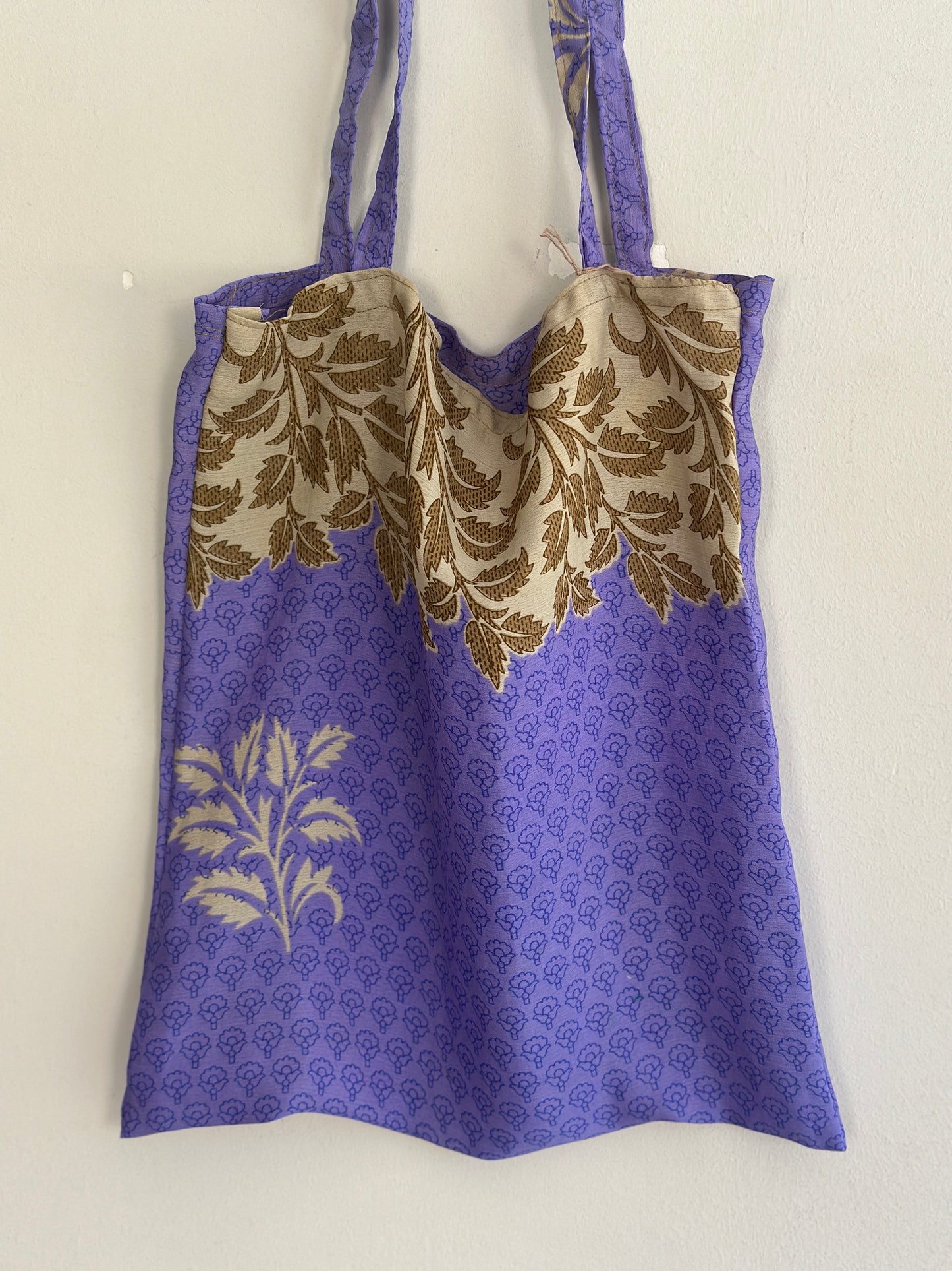 Recycled Silk Tote Bag