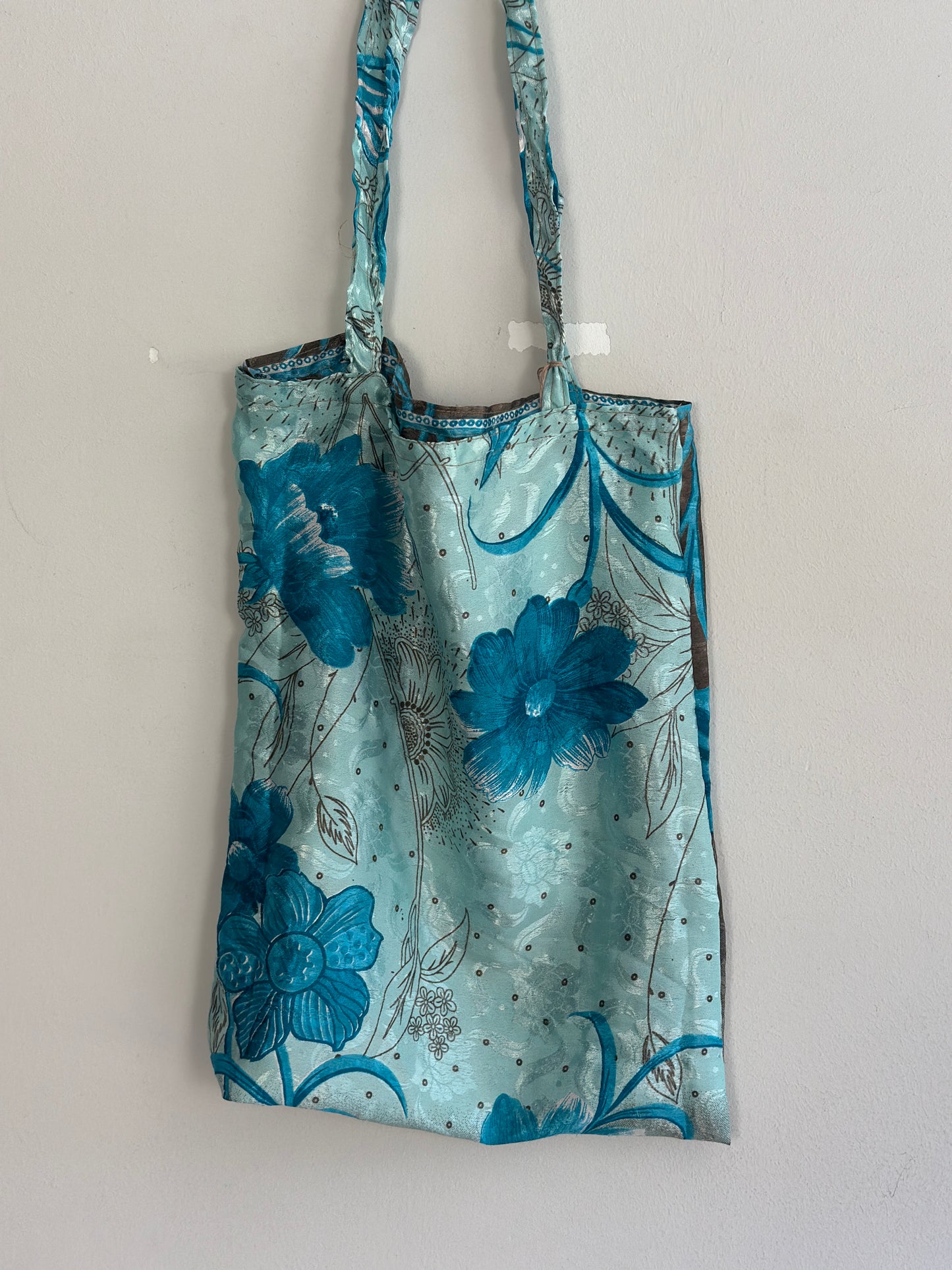 Recycled Silk Tote Bag