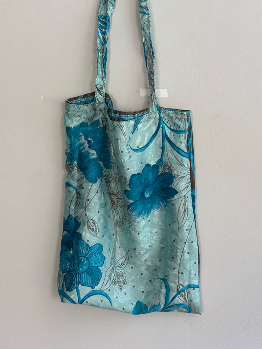 Recycled Silk Tote Bag
