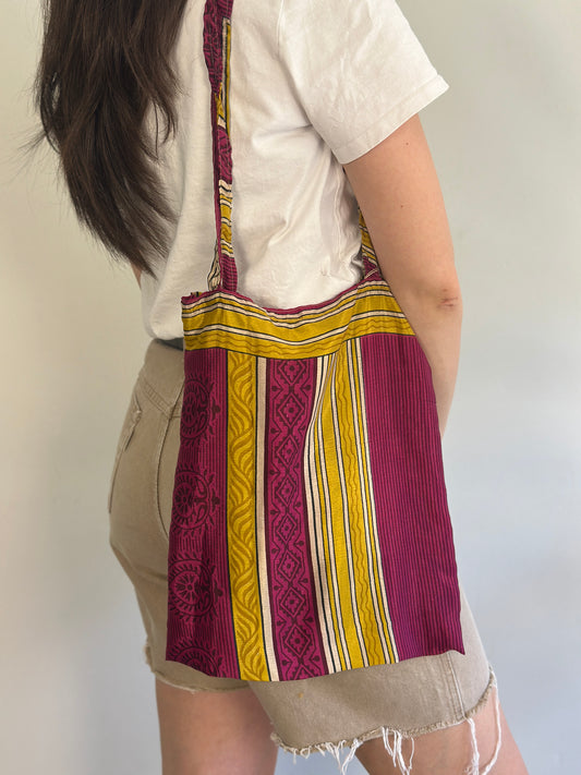Recycled Silk Tote Bag
