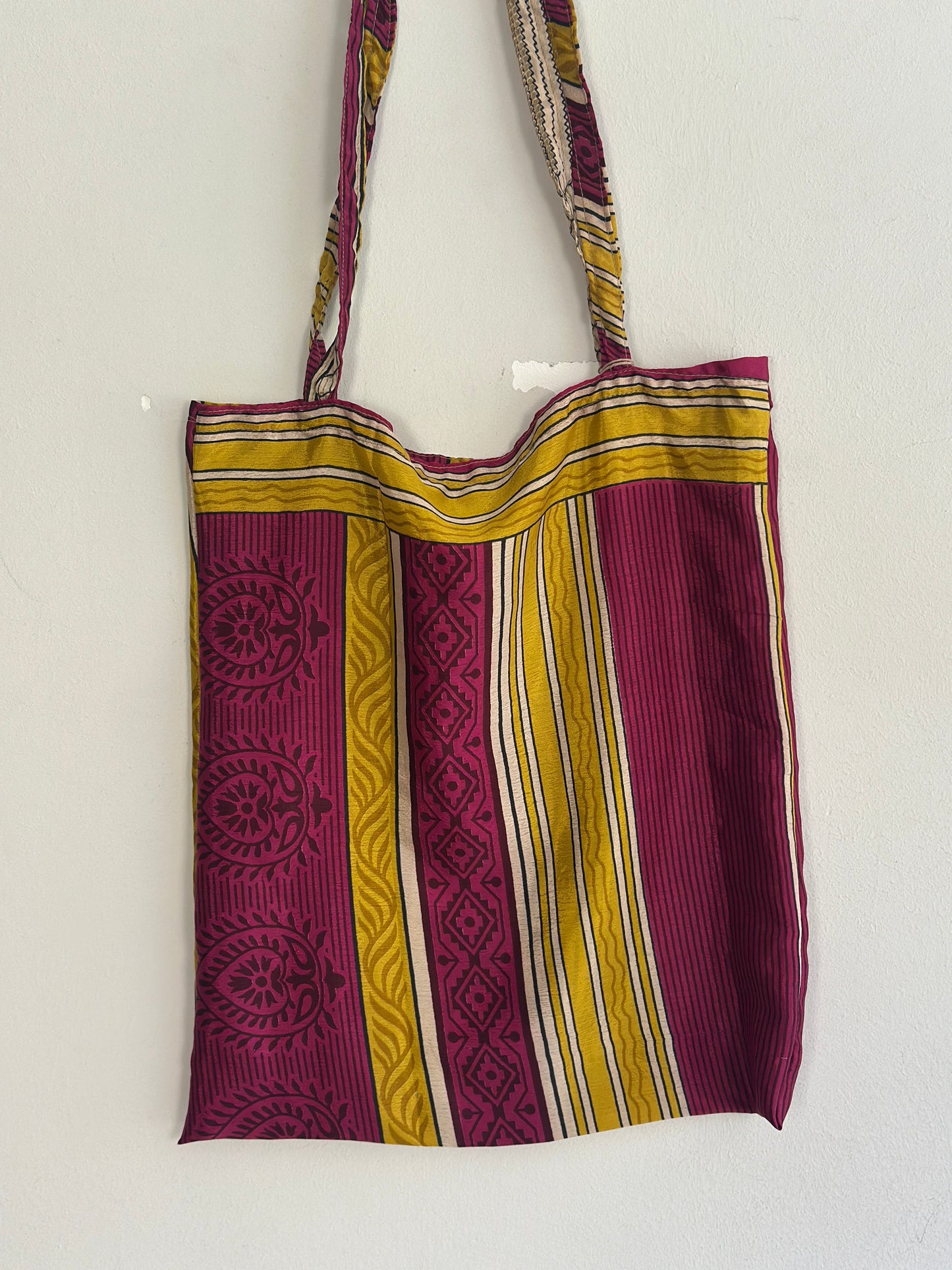 Recycled Silk Tote Bag