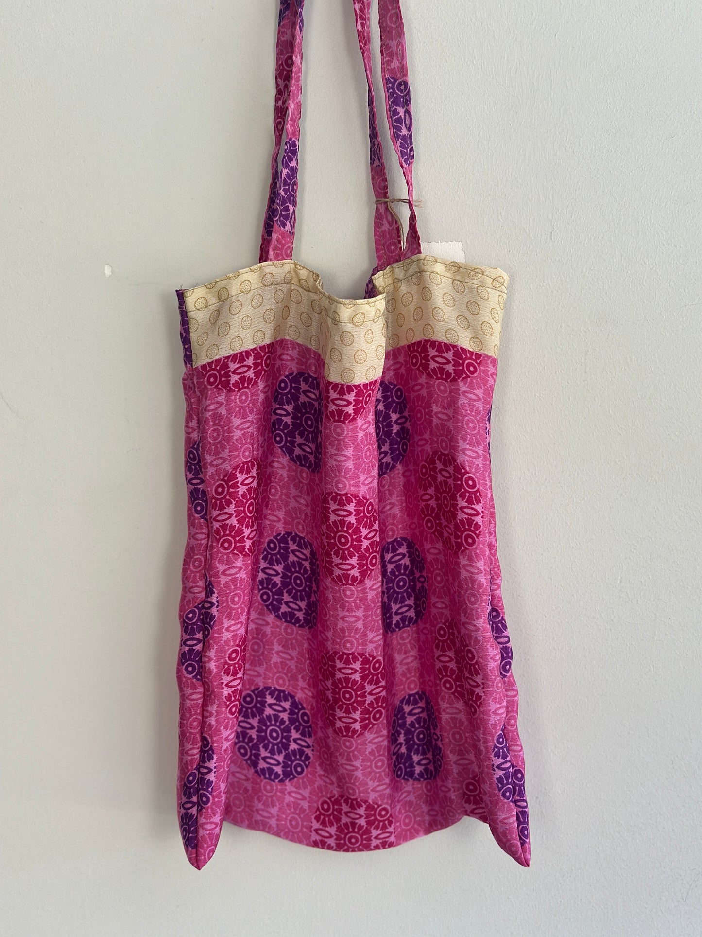 Recycled Silk Tote Bag