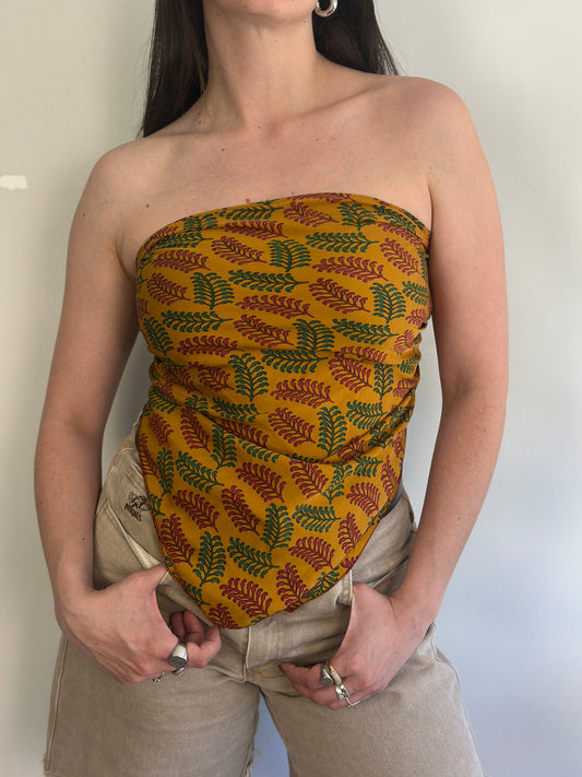 Recycled Silk Scarf-Top