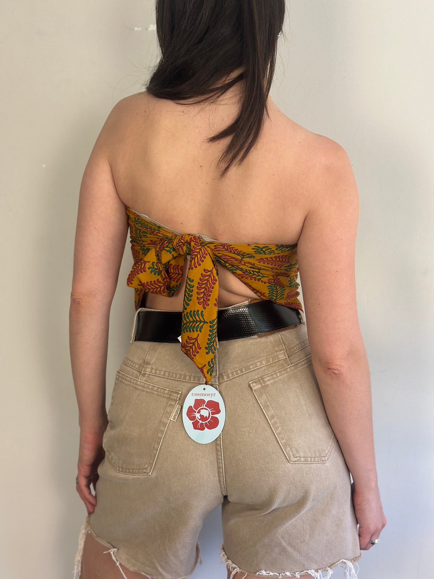 Recycled Silk Scarf-Top
