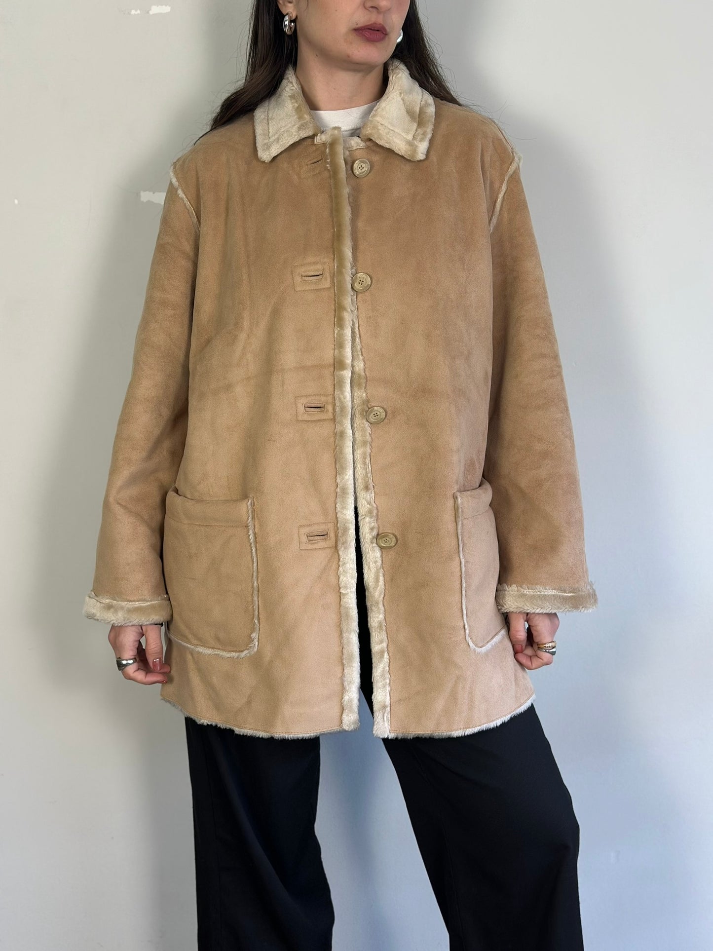 Vintage Sheepskin Coat