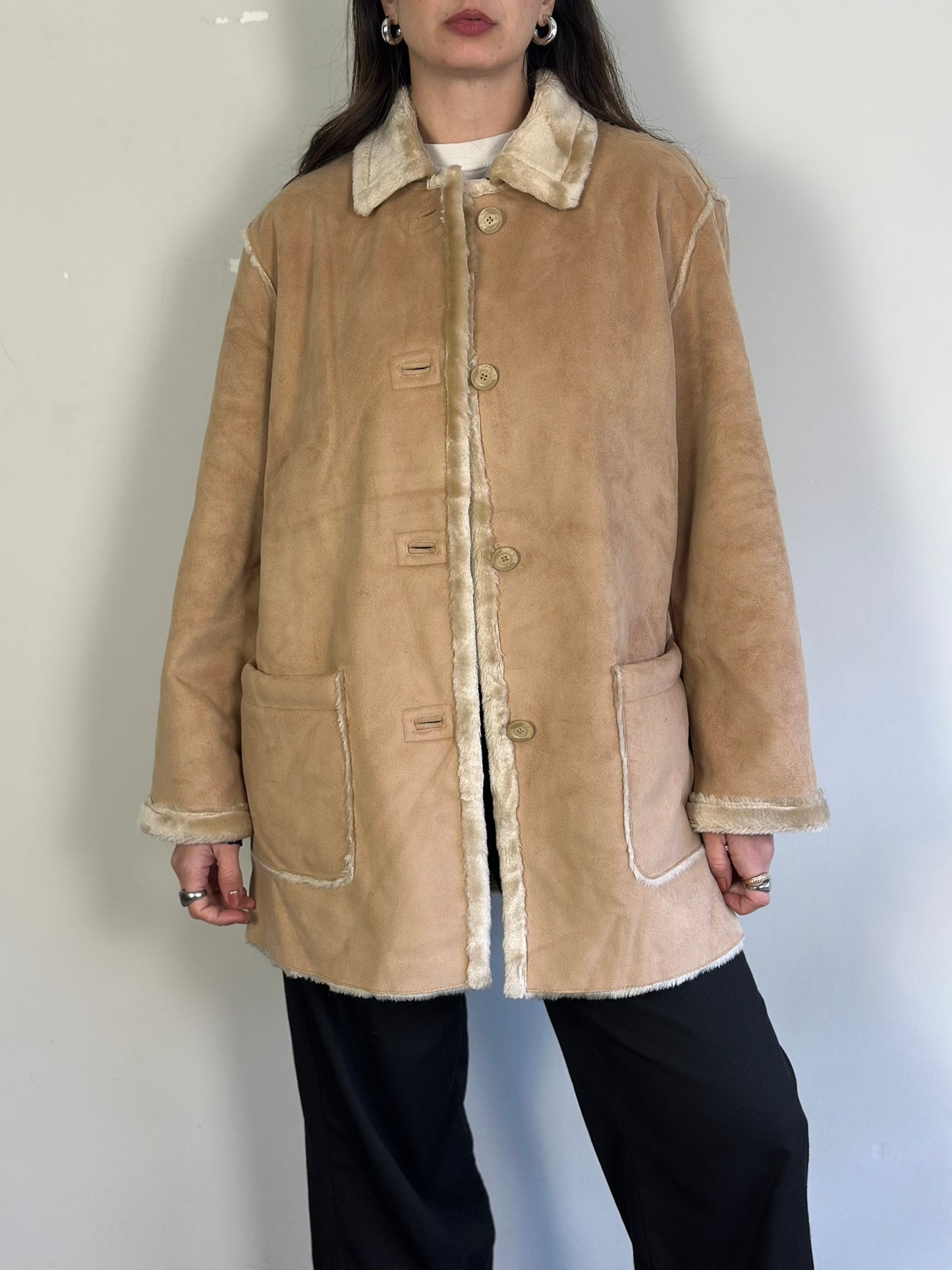Vintage Sheepskin Coat