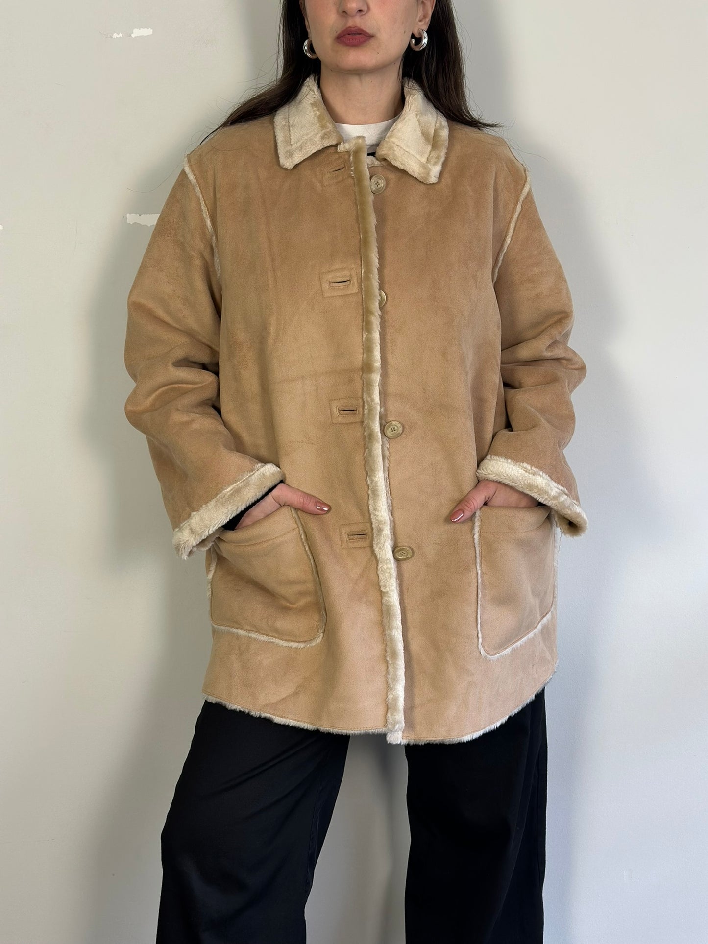 Vintage Sheepskin Coat