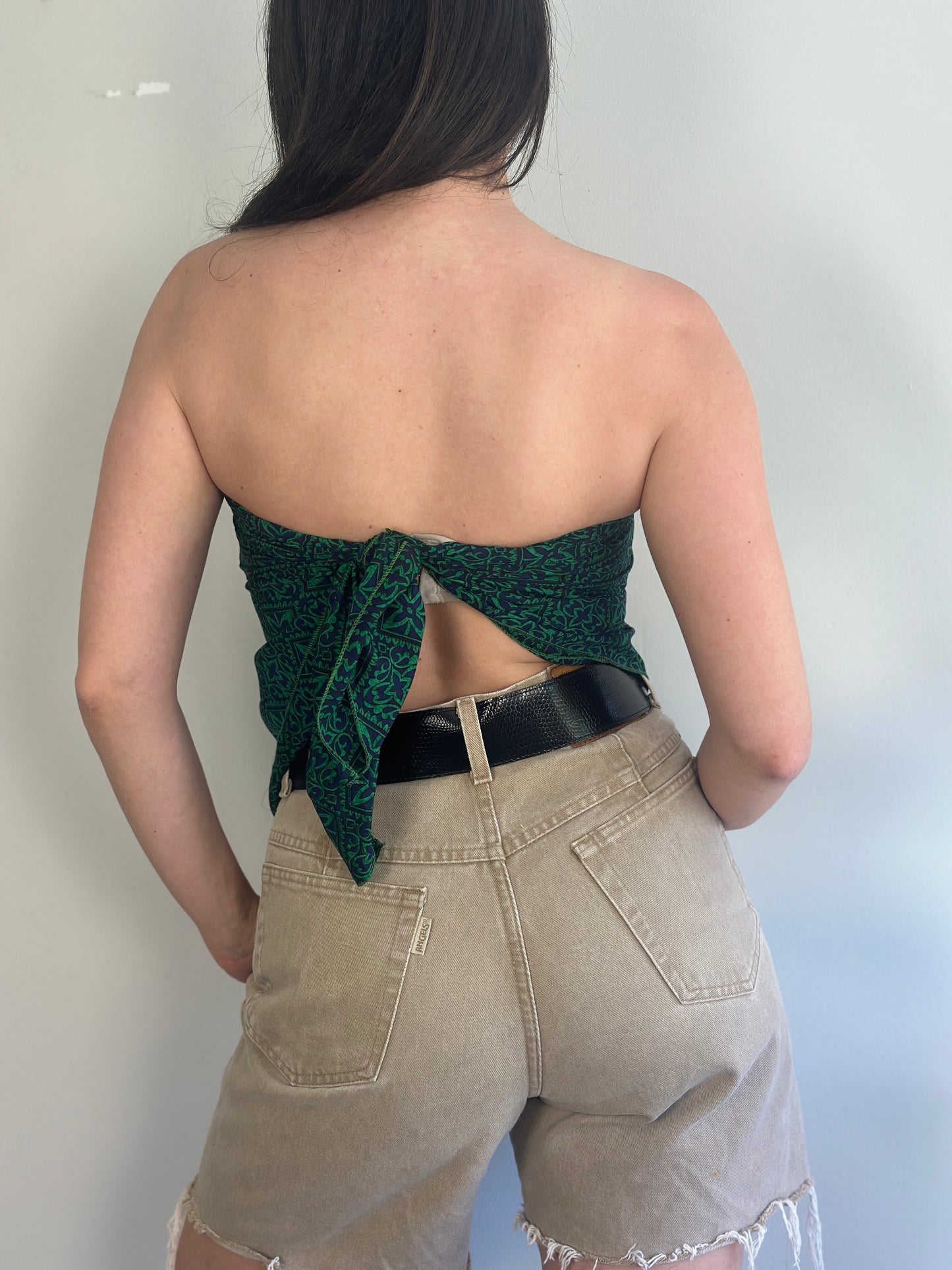 Recycled Silk Scarf-Top