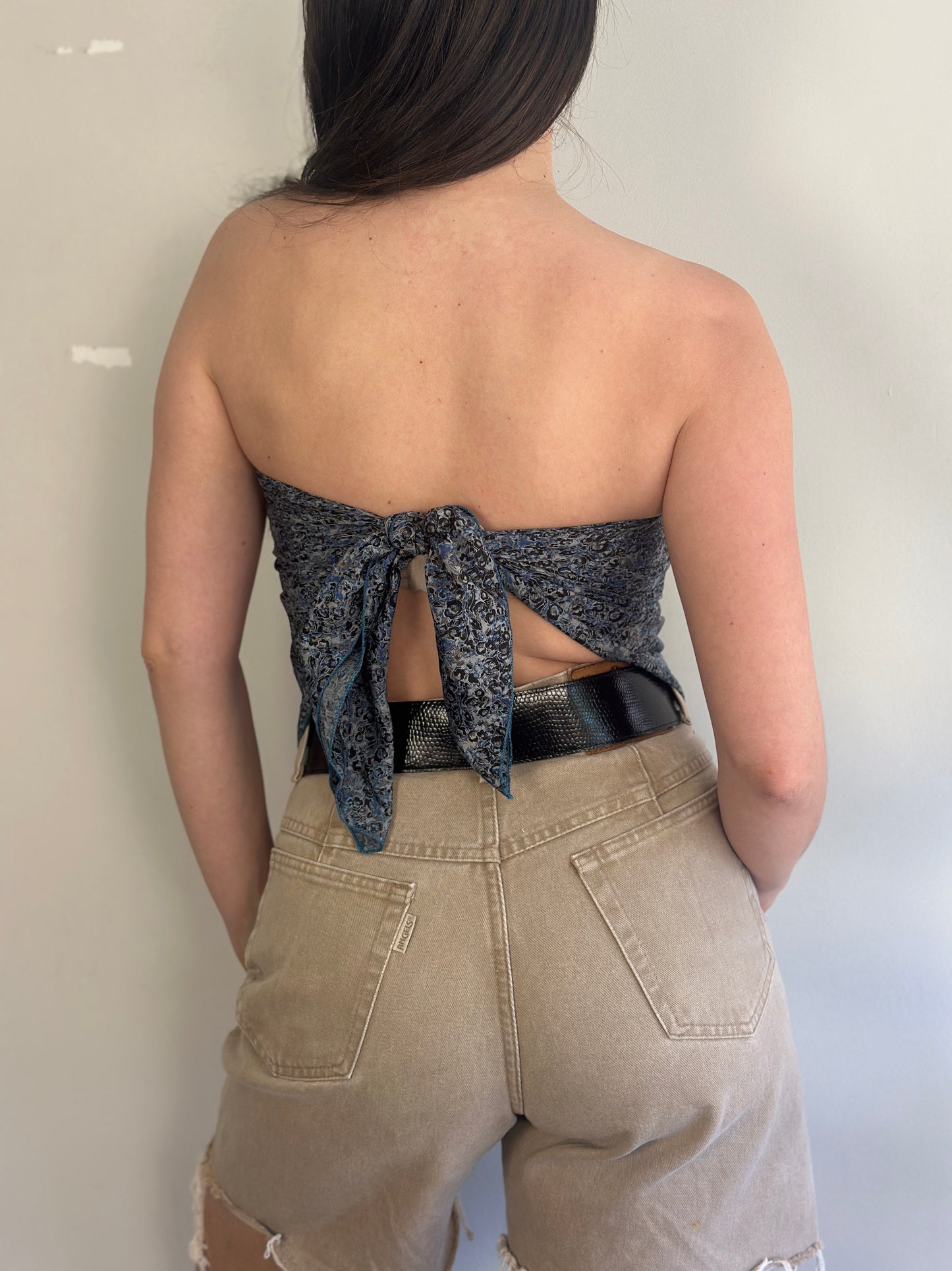 Recycled Silk Scarf-Top