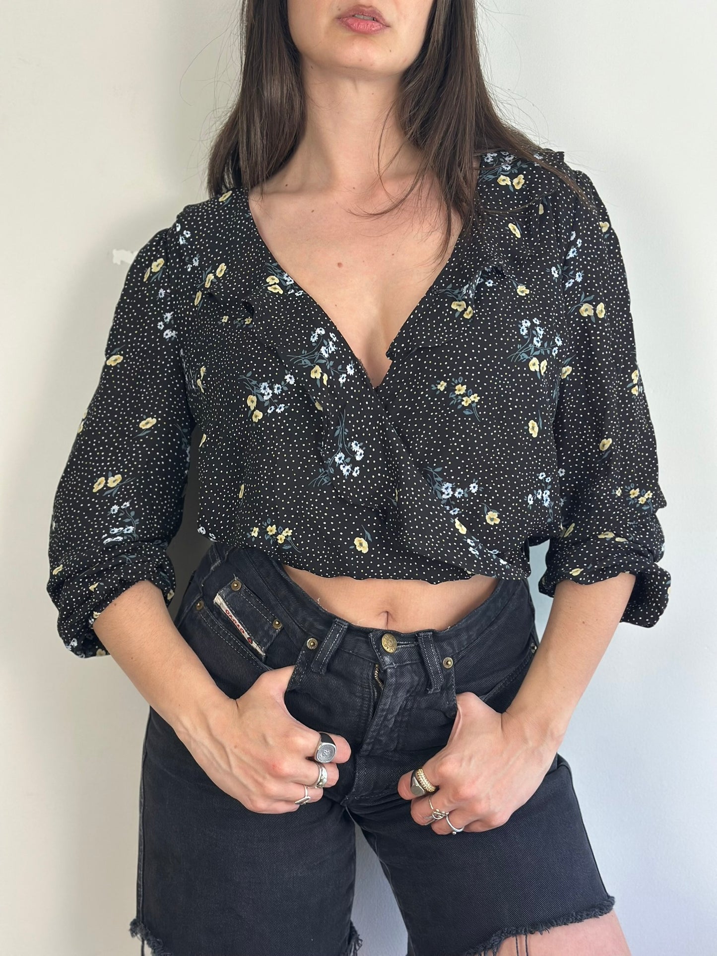 Vintage Floral Top