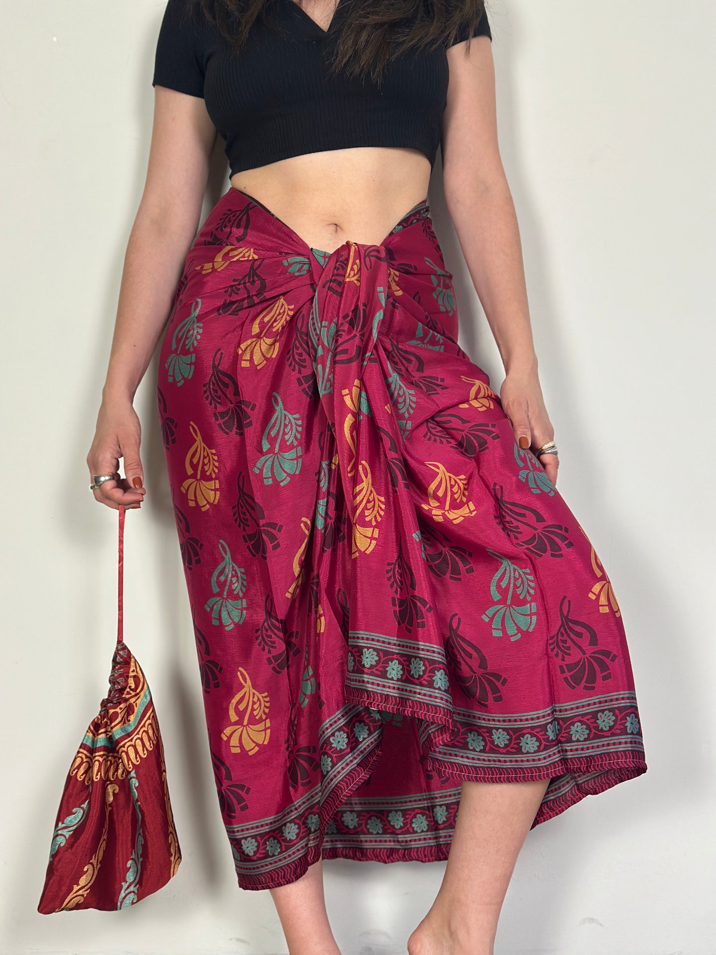 Sari Silk Pareo
