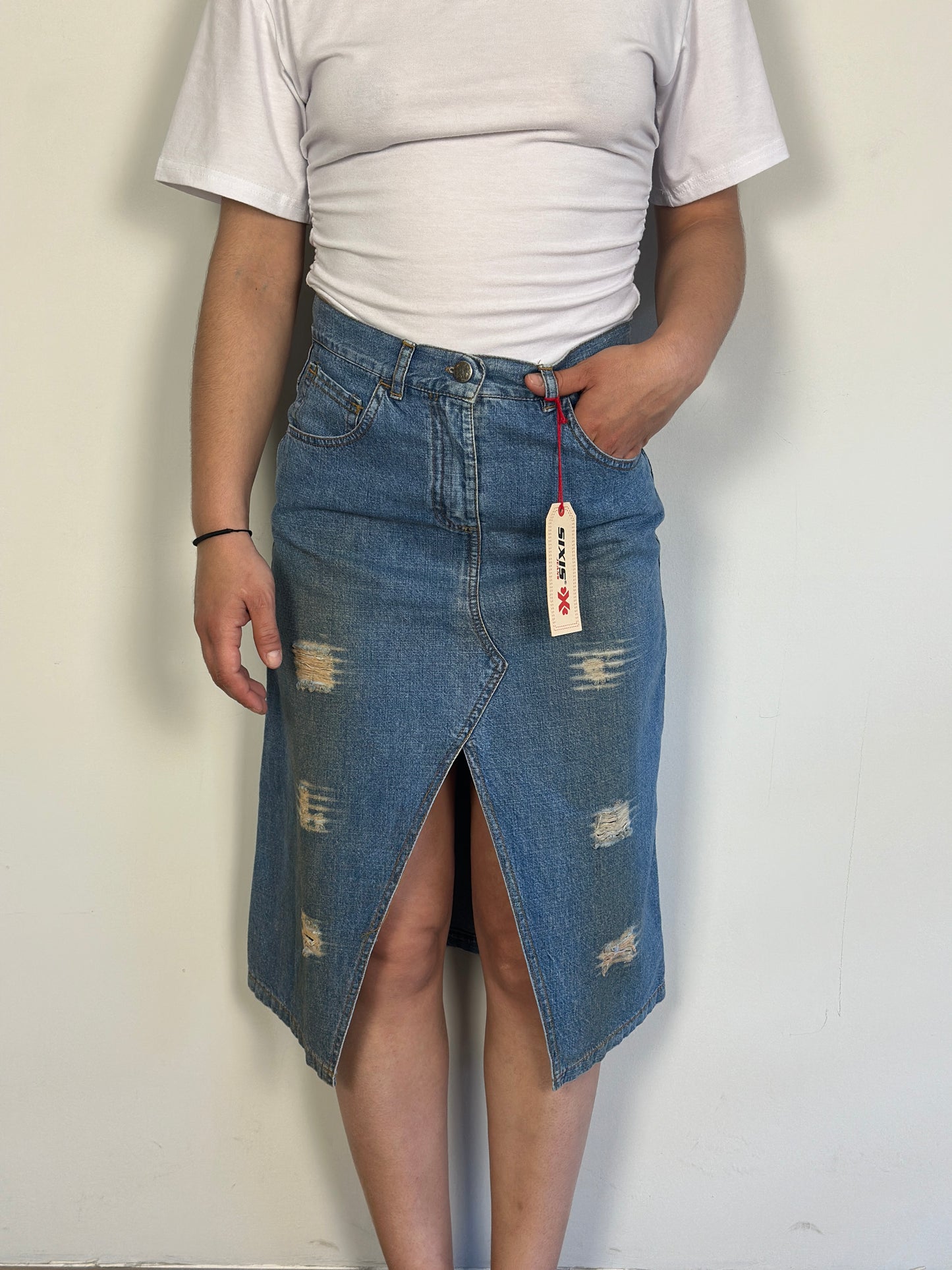 Vintage Denim Skirt