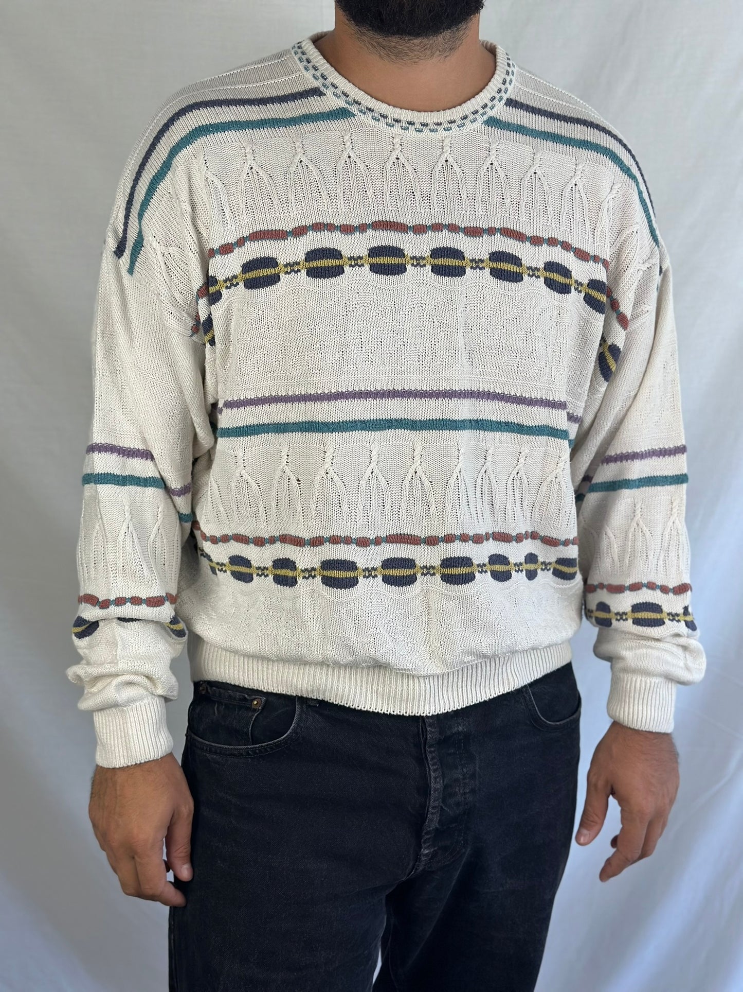 Vintage Patterned Sweater