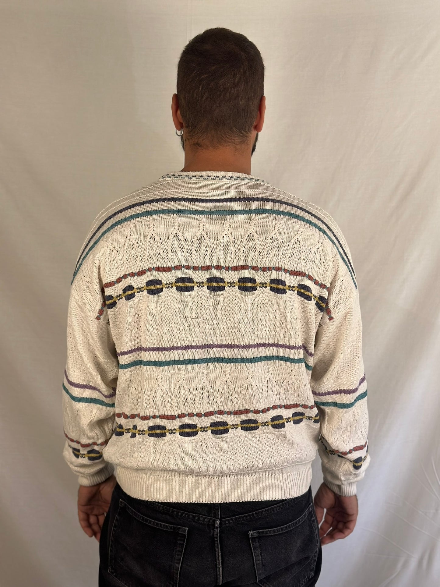 Vintage Patterned Sweater